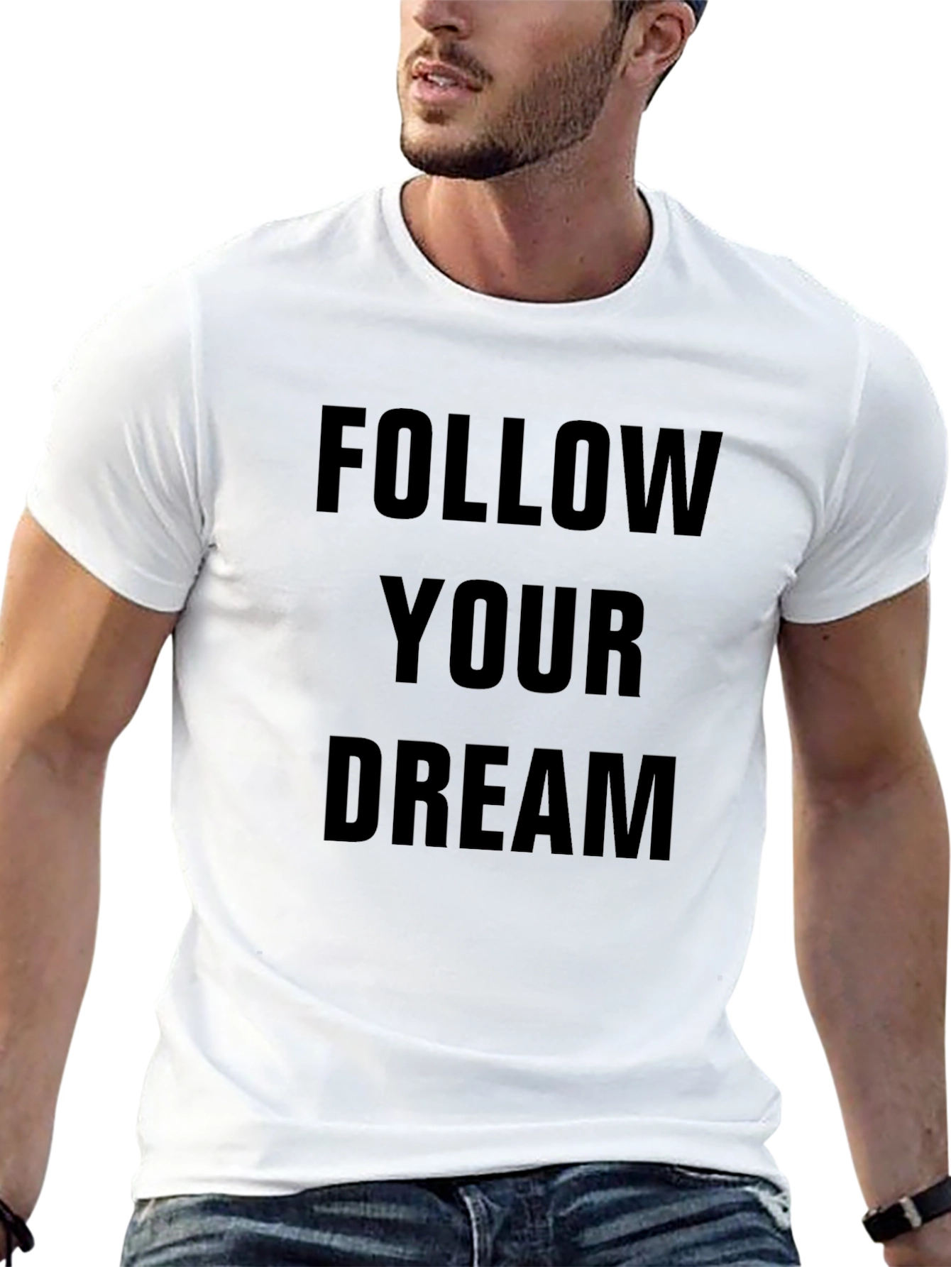 Follow Your Dream Black T-Shirt