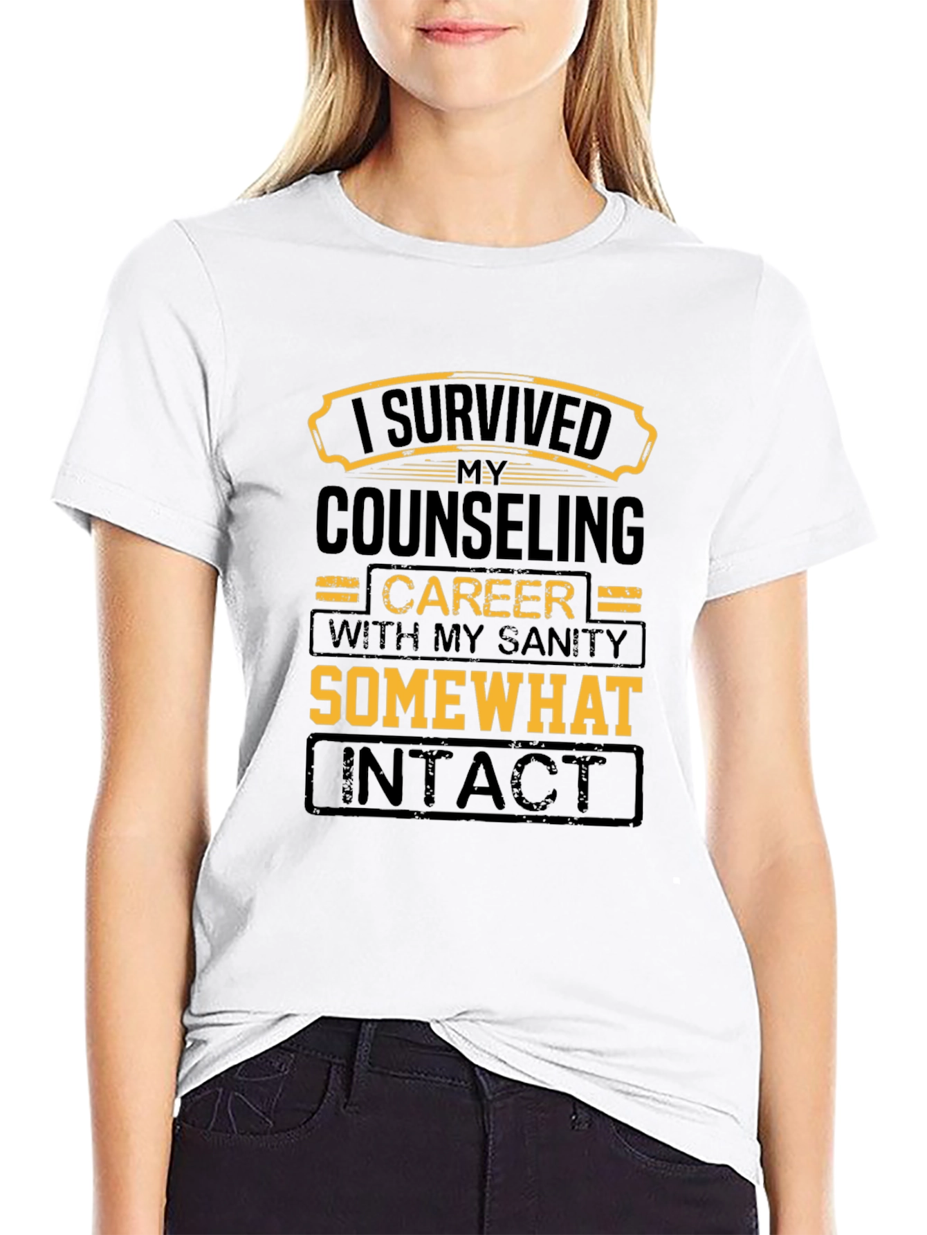 Counseling Career Survivor T-Shirt - Sanity Intact