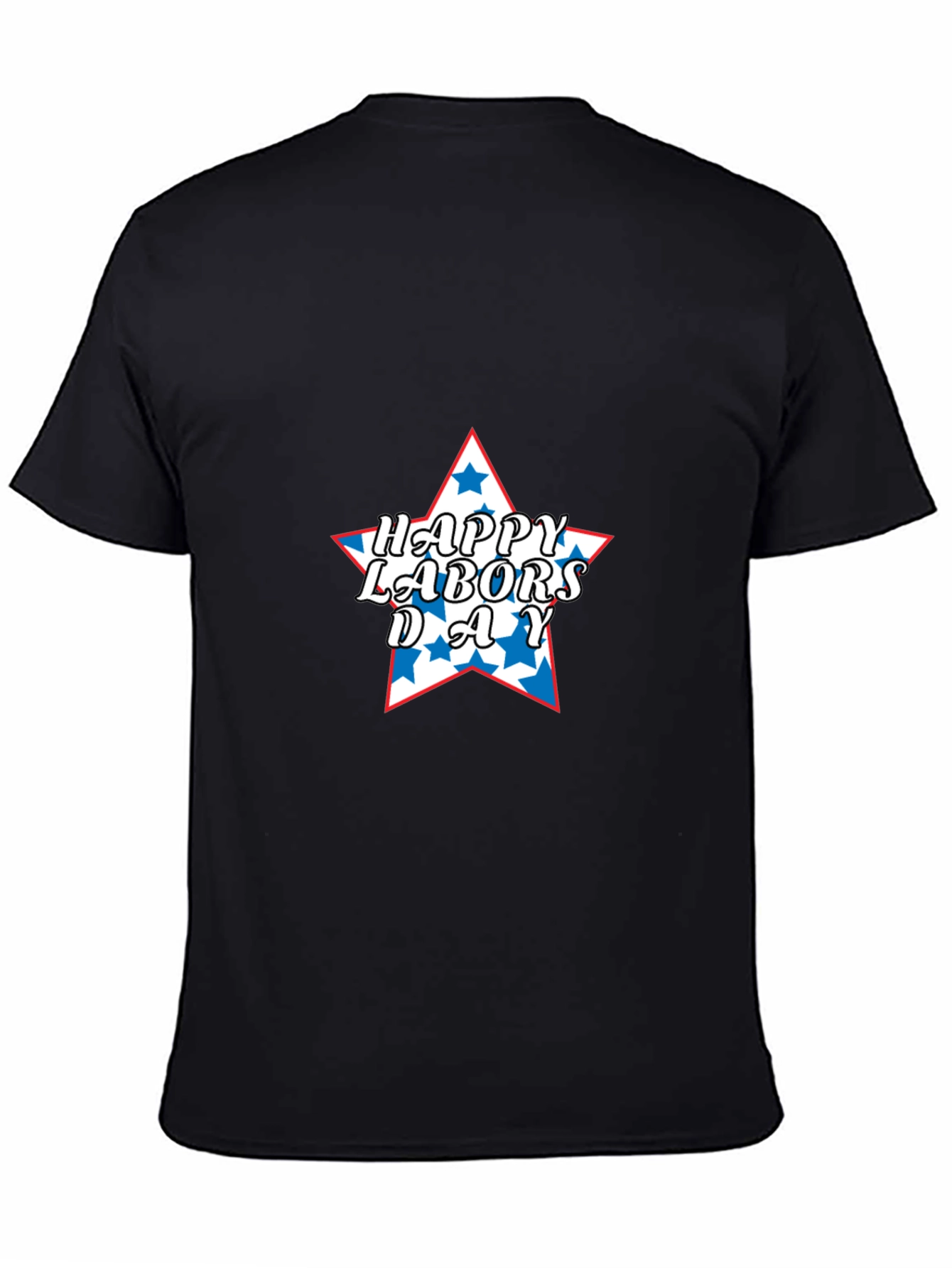 Happy Labor Day Patriotic Star T-Shirt