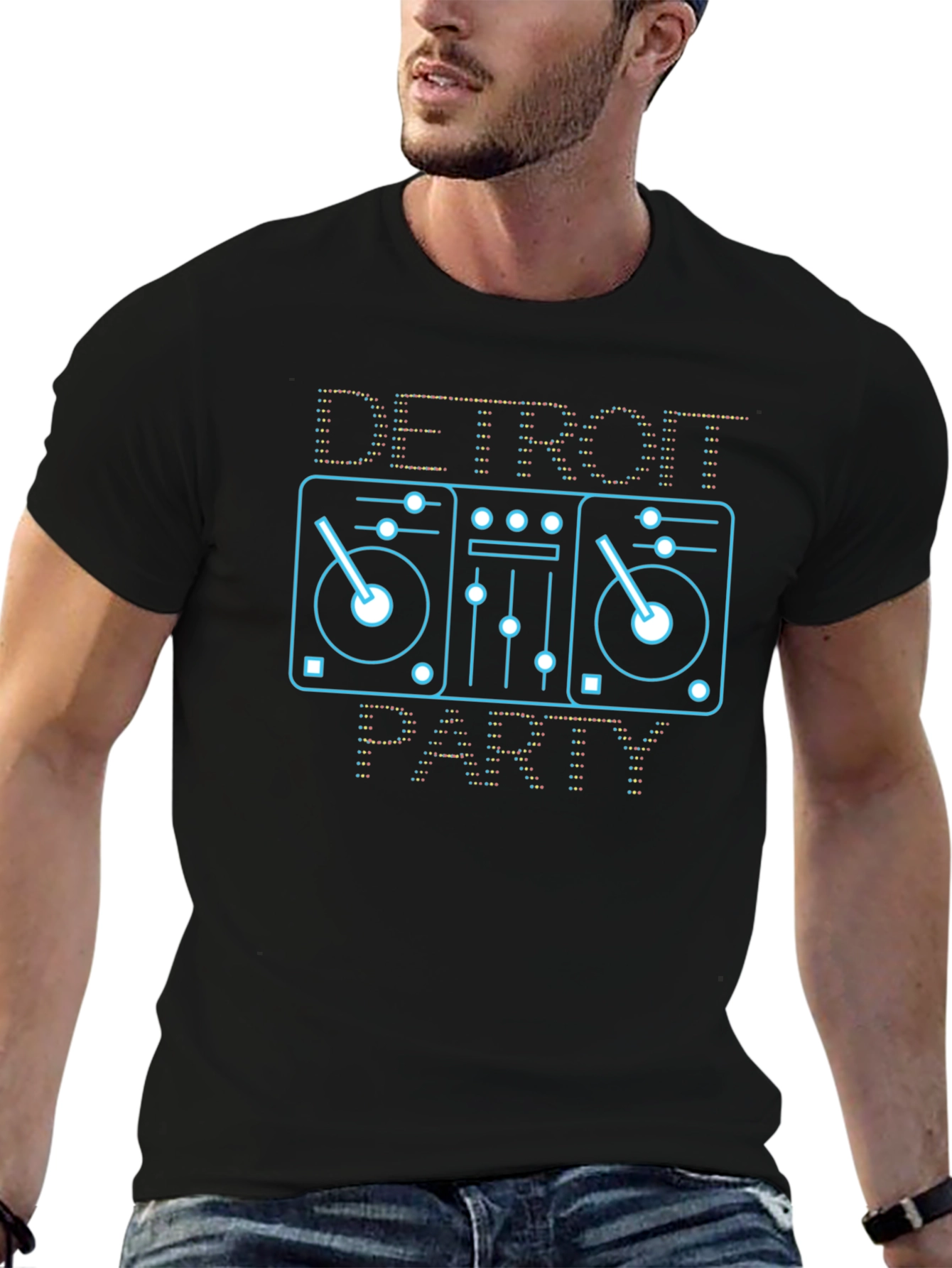 Detroit Party Graphic T-Shirt