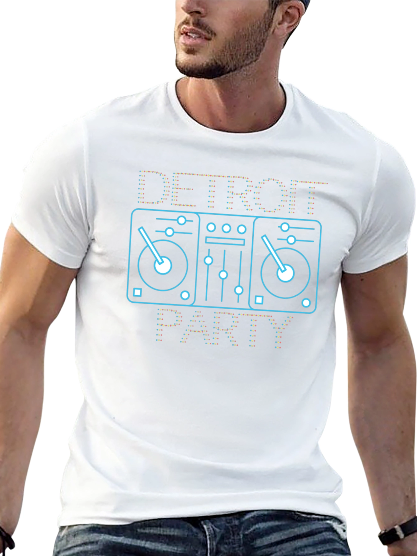 Detroit Party Graphic T-Shirt