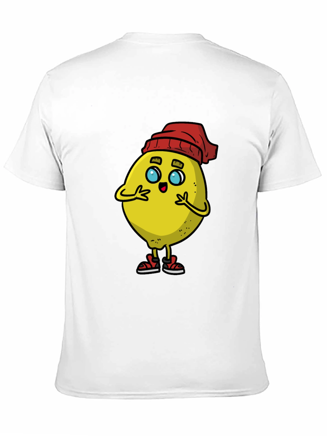 Cartoon Lemon Graphic T-Shirt