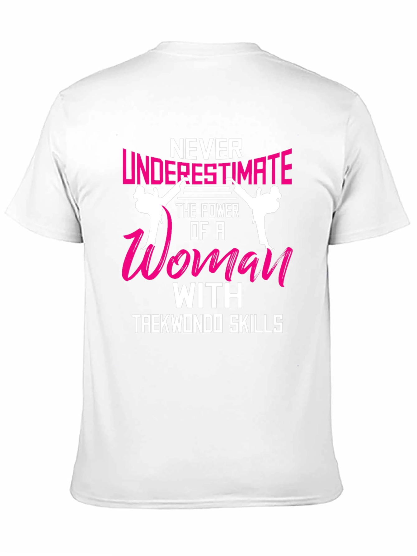 Woman Taekwondo Skills T-Shirt