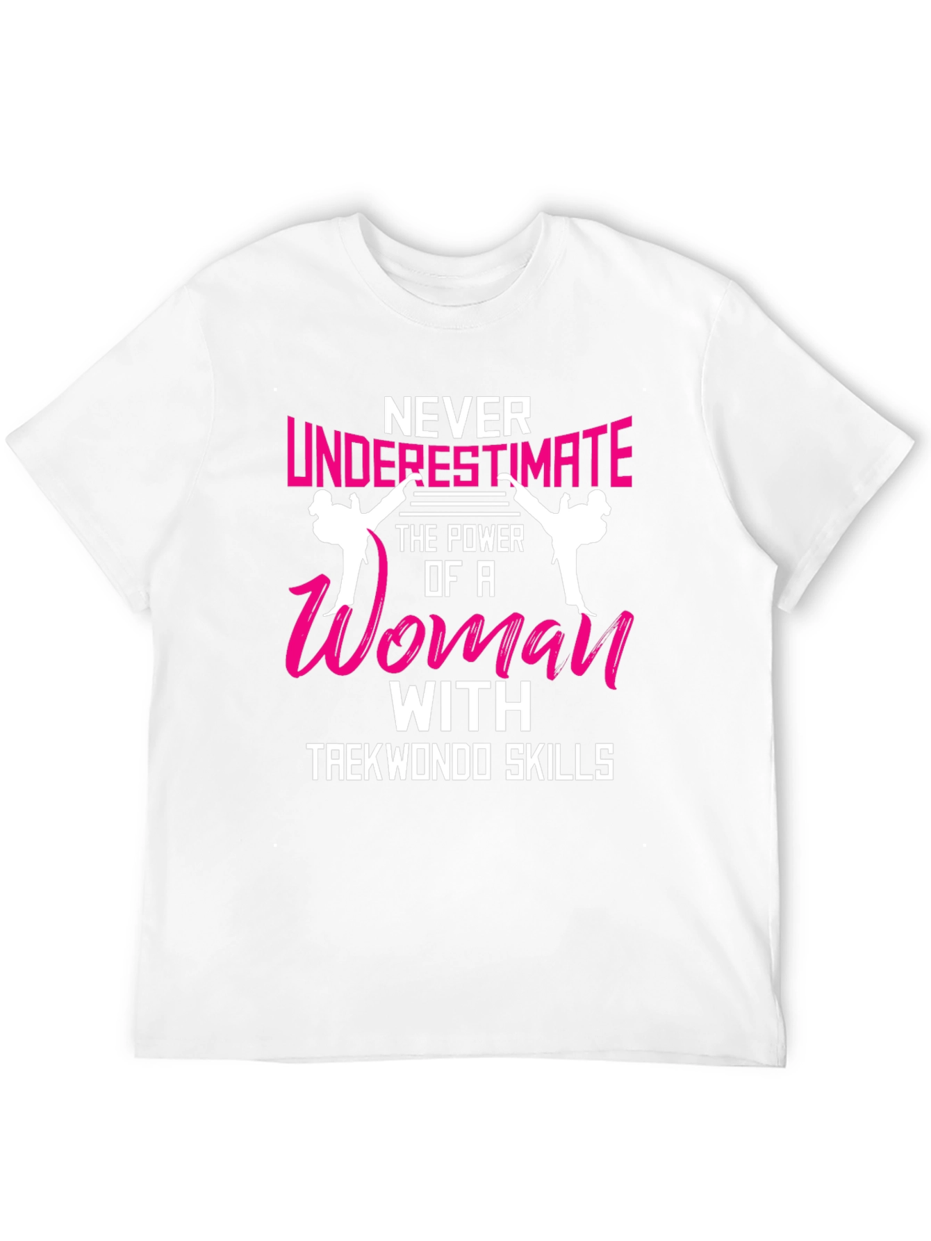 Woman Taekwondo Skills T-Shirt