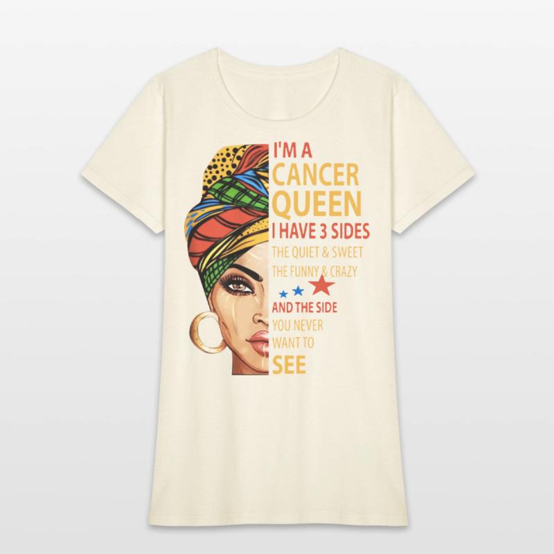 iam a cancer queen i have 3 sides the quite sweet