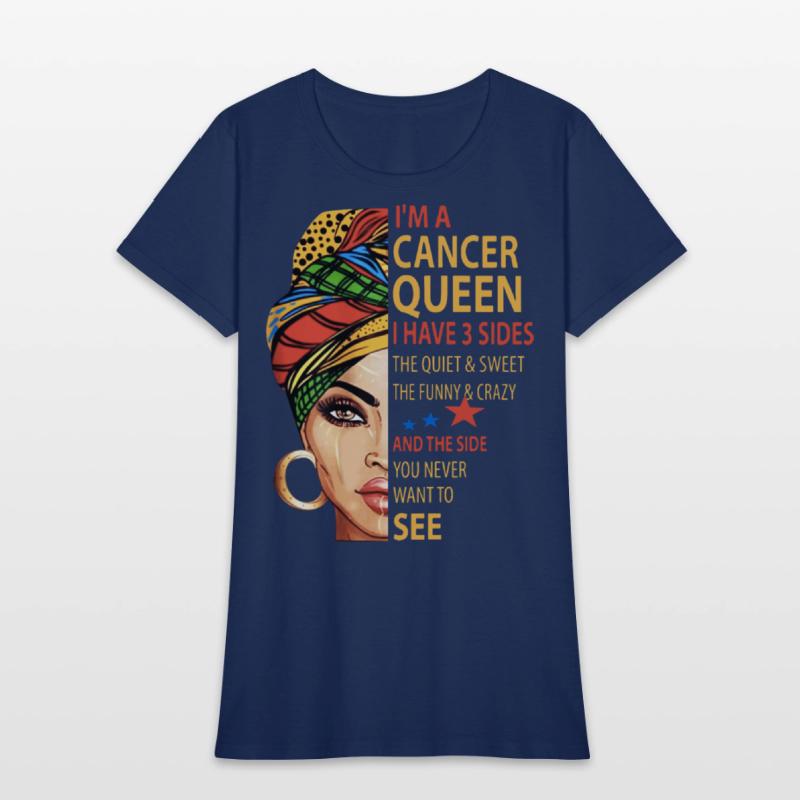 iam a cancer queen i have 3 sides the quite sweet