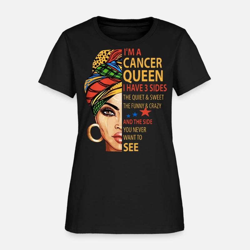 iam a cancer queen i have 3 sides the quite sweet