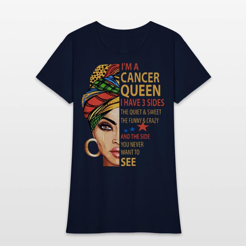 iam a cancer queen i have 3 sides the quite sweet