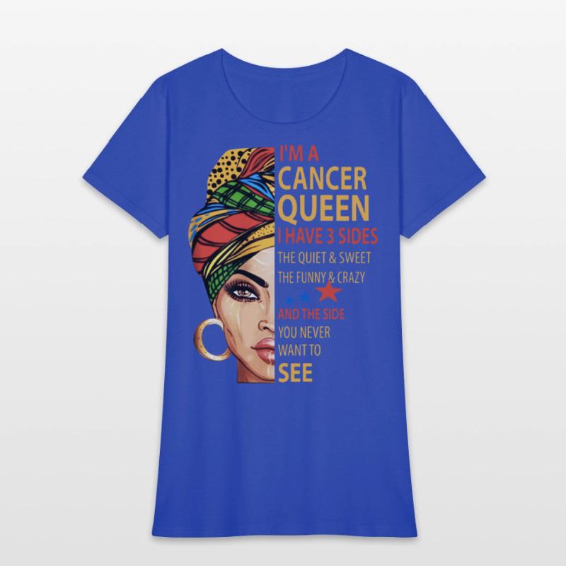 iam a cancer queen i have 3 sides the quite sweet
