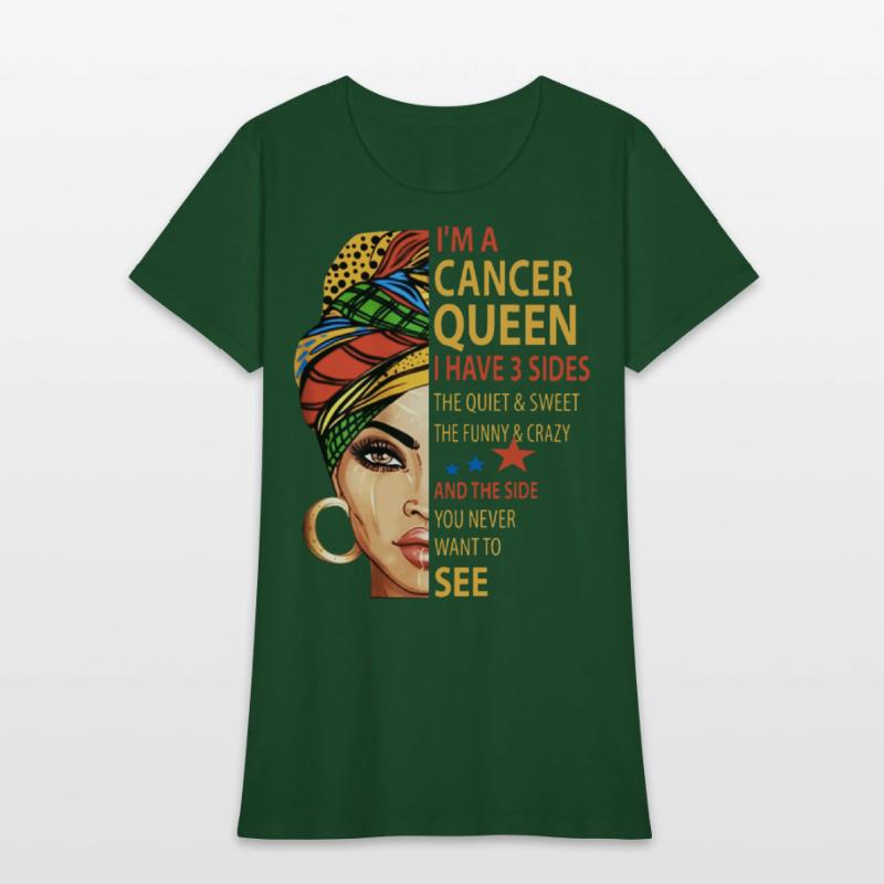 iam a cancer queen i have 3 sides the quite sweet