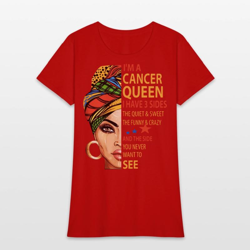 iam a cancer queen i have 3 sides the quite sweet