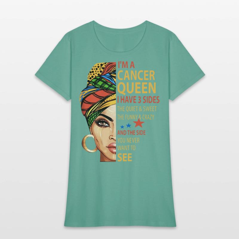 iam a cancer queen i have 3 sides the quite sweet