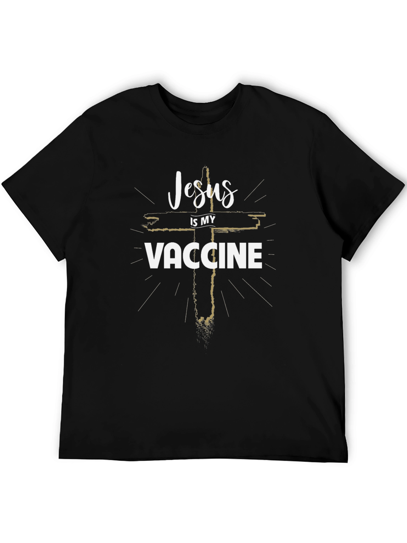 Jesus Is My Vaccine Graphic Tee