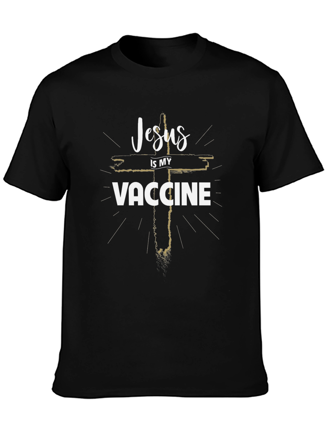 Jesus Is My Vaccine Graphic Tee