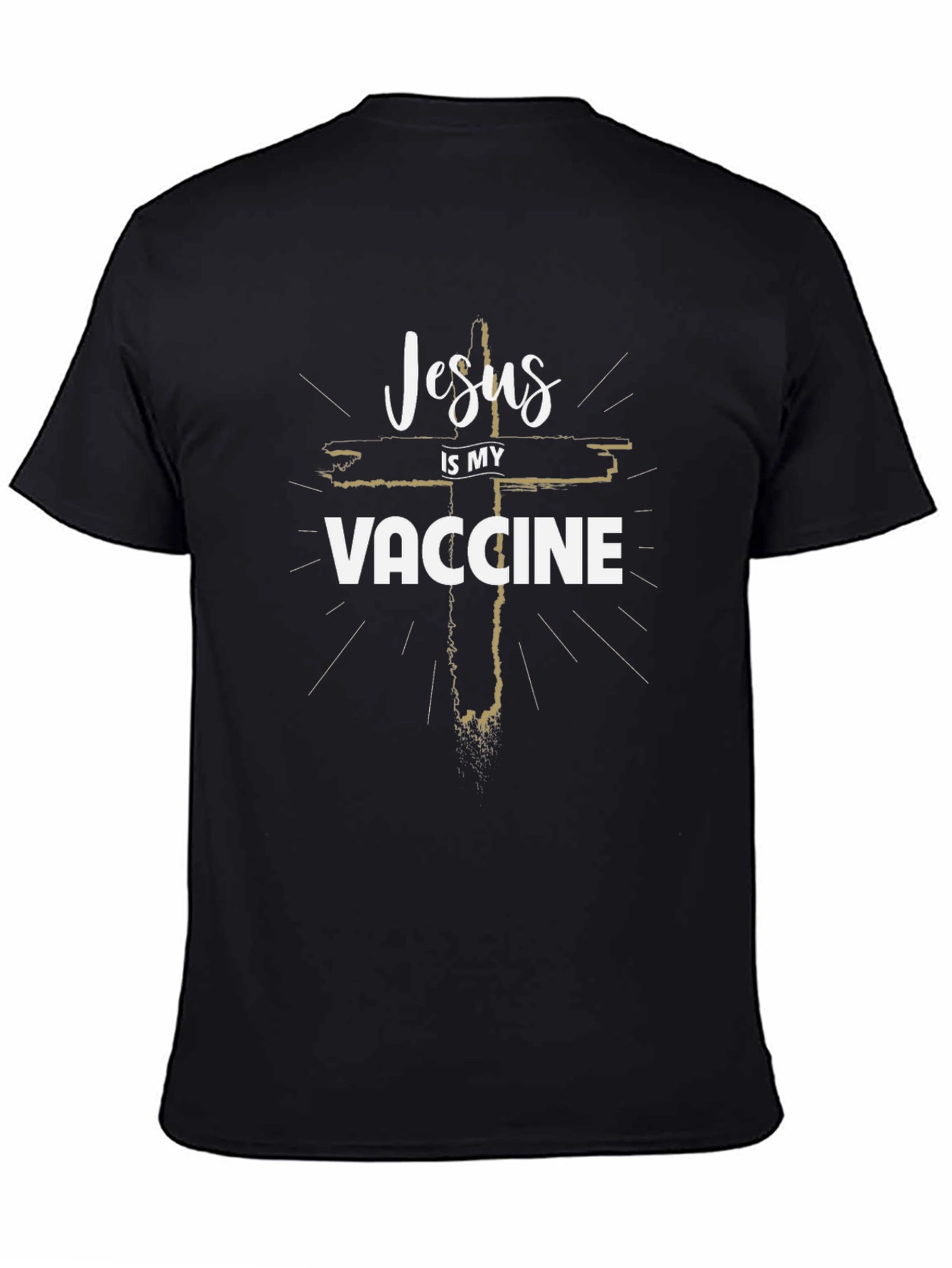 Jesus Is My Vaccine Graphic Tee