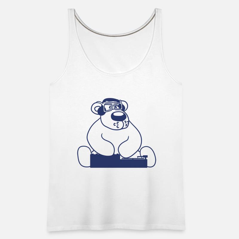 Ice Bear Teddy DJ Turntable Mixer Music Party Fun