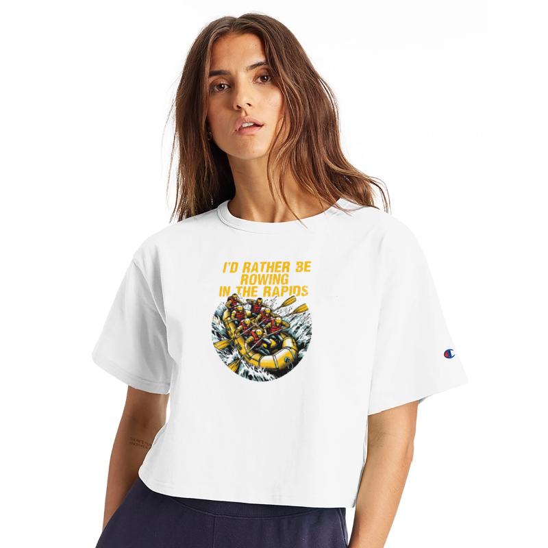 I'd Rather Be Rowing In The Rapids White Water