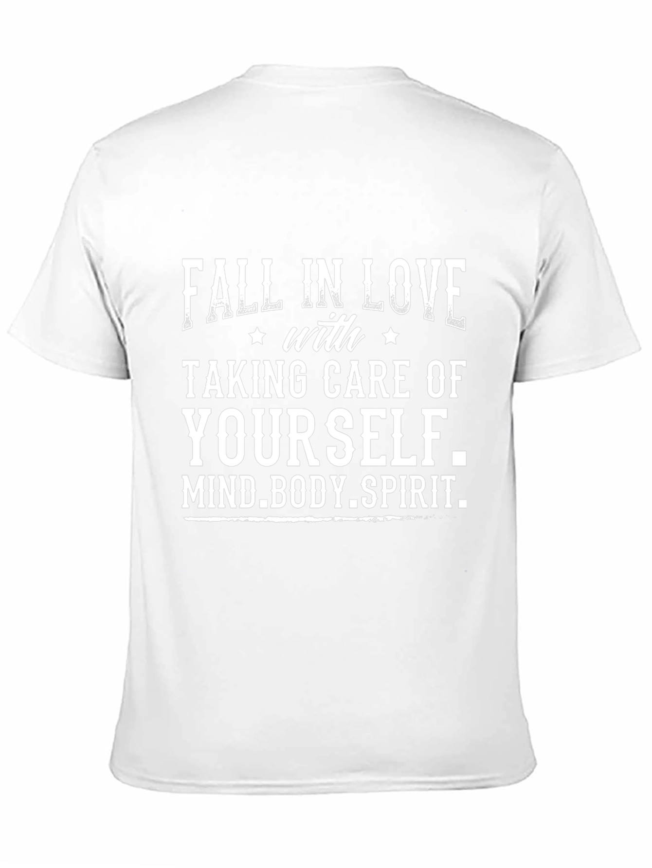 Fall in Love Self Care Graphic T-Shirt