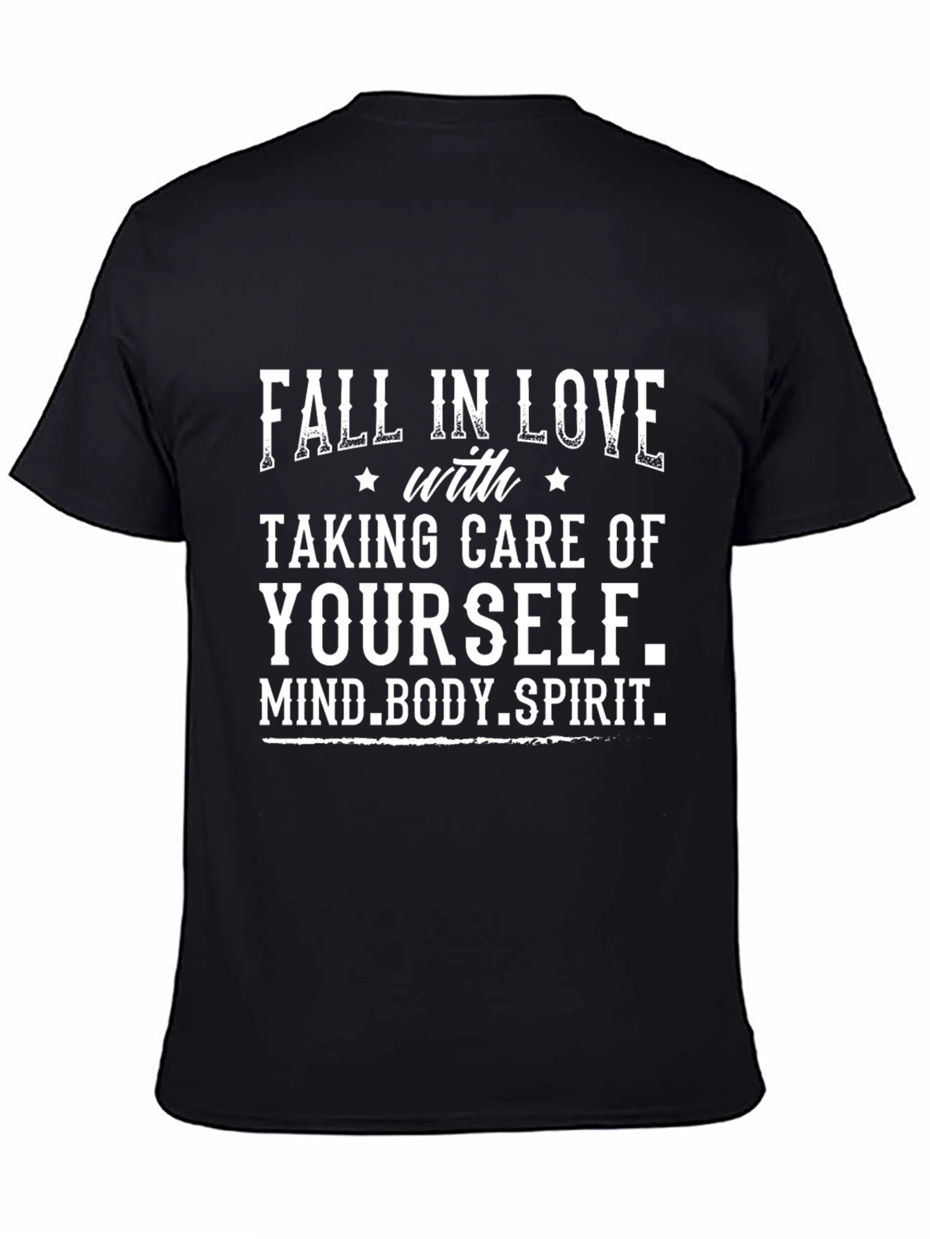 Fall in Love Self Care Graphic T-Shirt