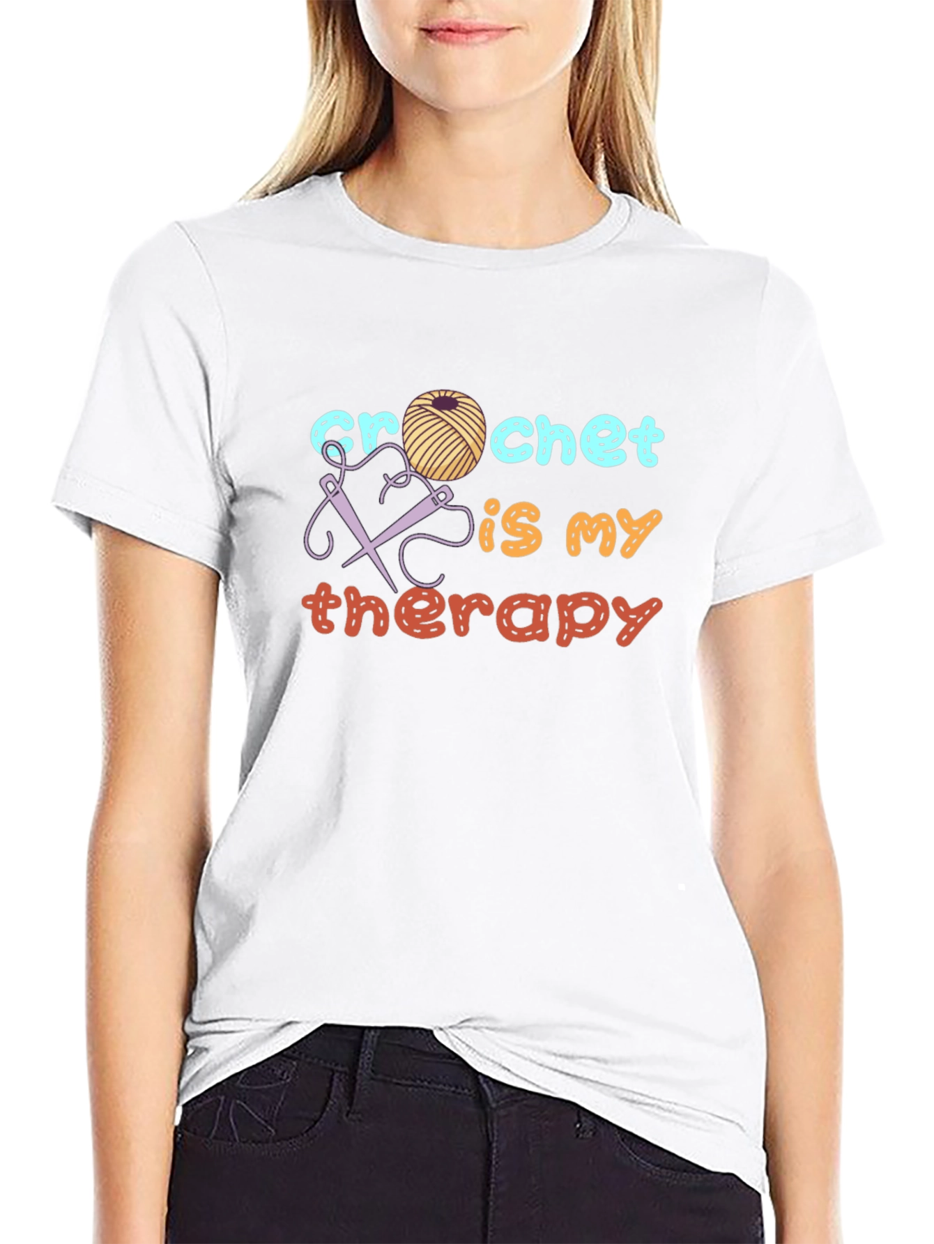 Crochet is My Therapy T-Shirt