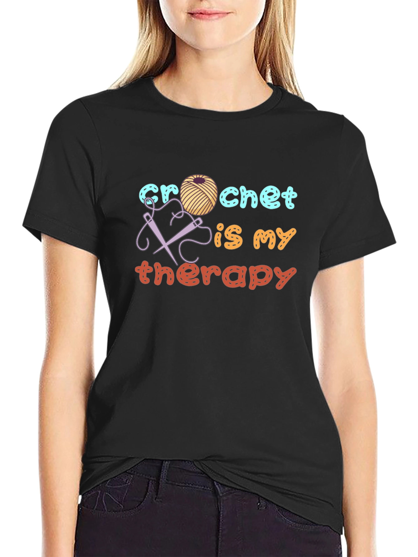 Crochet is My Therapy T-Shirt