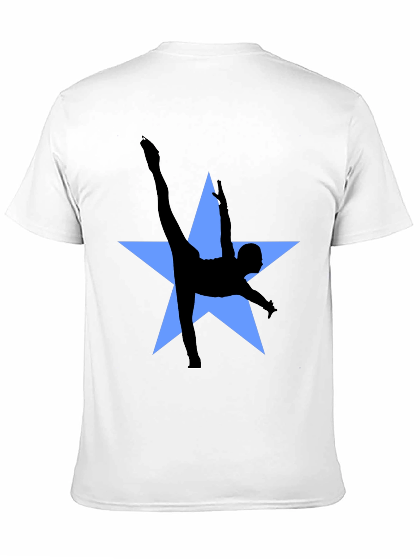 Dancer Star Graphic Tee - Stylish Black T-Shirt
