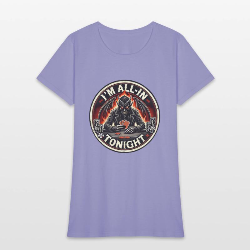 I'm All In Tonight Poker Design