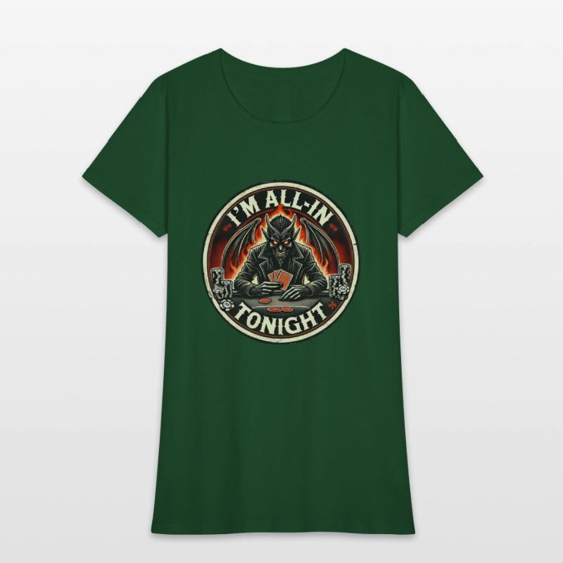 I'm All In Tonight Poker Design