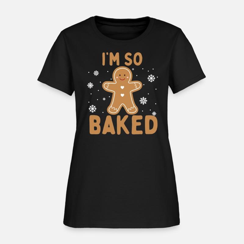 I'm So Baked Gingerbread Man Christmas Funny