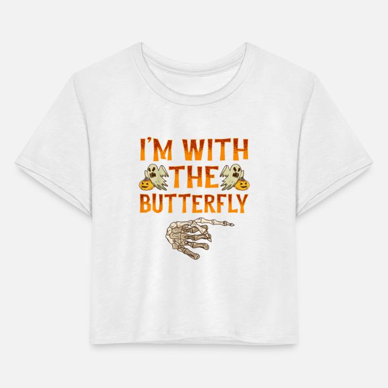 I'm With The Butterfly Costume Funny halloween