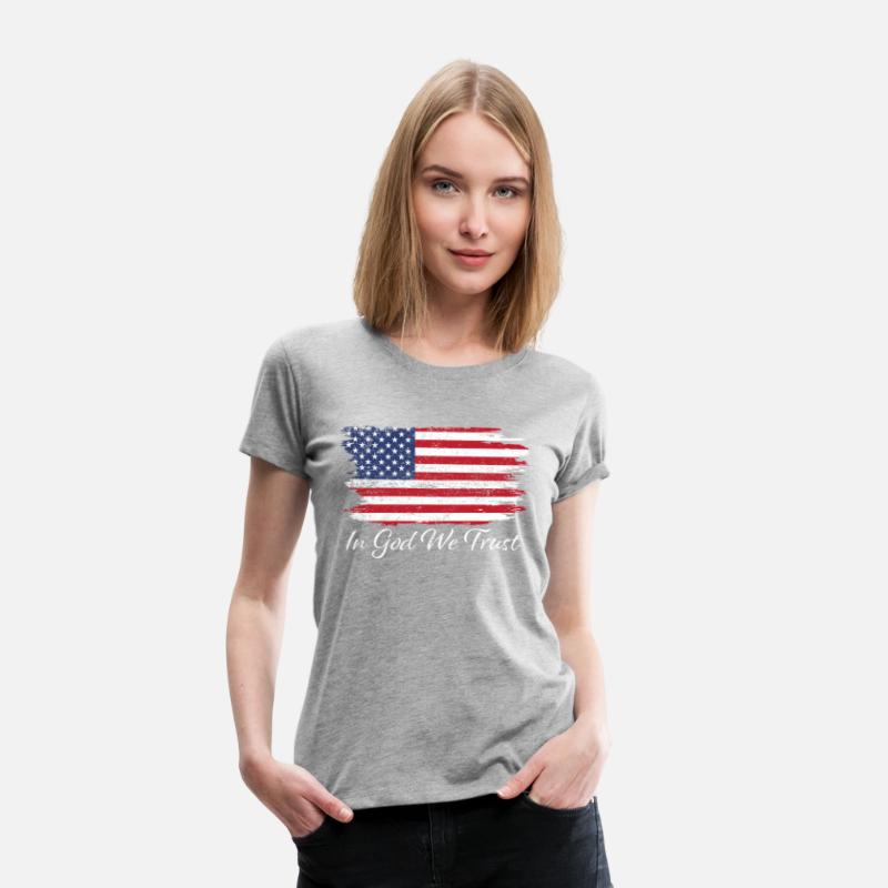 In God We Trust Us Flag Patriotic