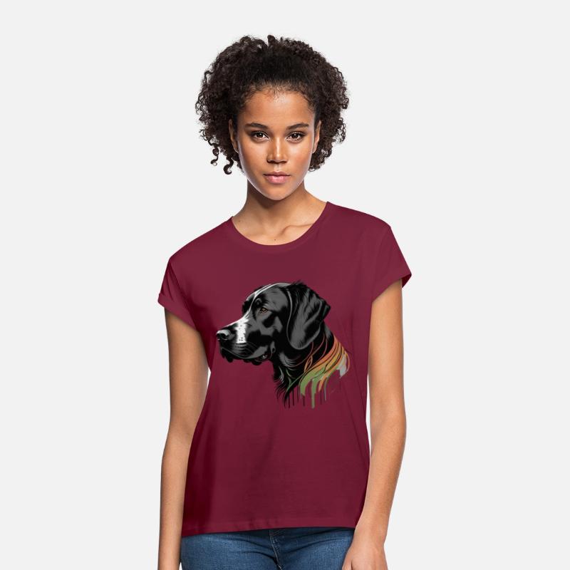 Inky Shadows, Striking Monochrome Canine in a Dark