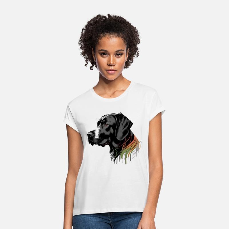Inky Shadows, Striking Monochrome Canine in a Dark