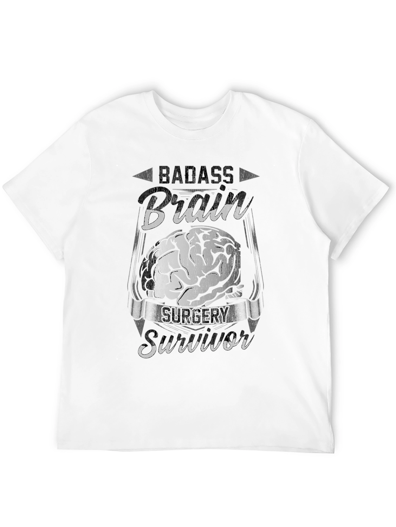 Badass Brain Surgery Survivor Tee