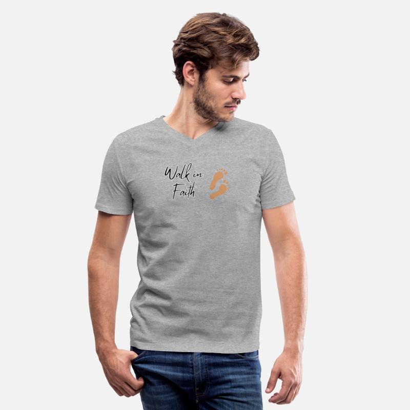 Inspirational Faith Walking Footprints Design