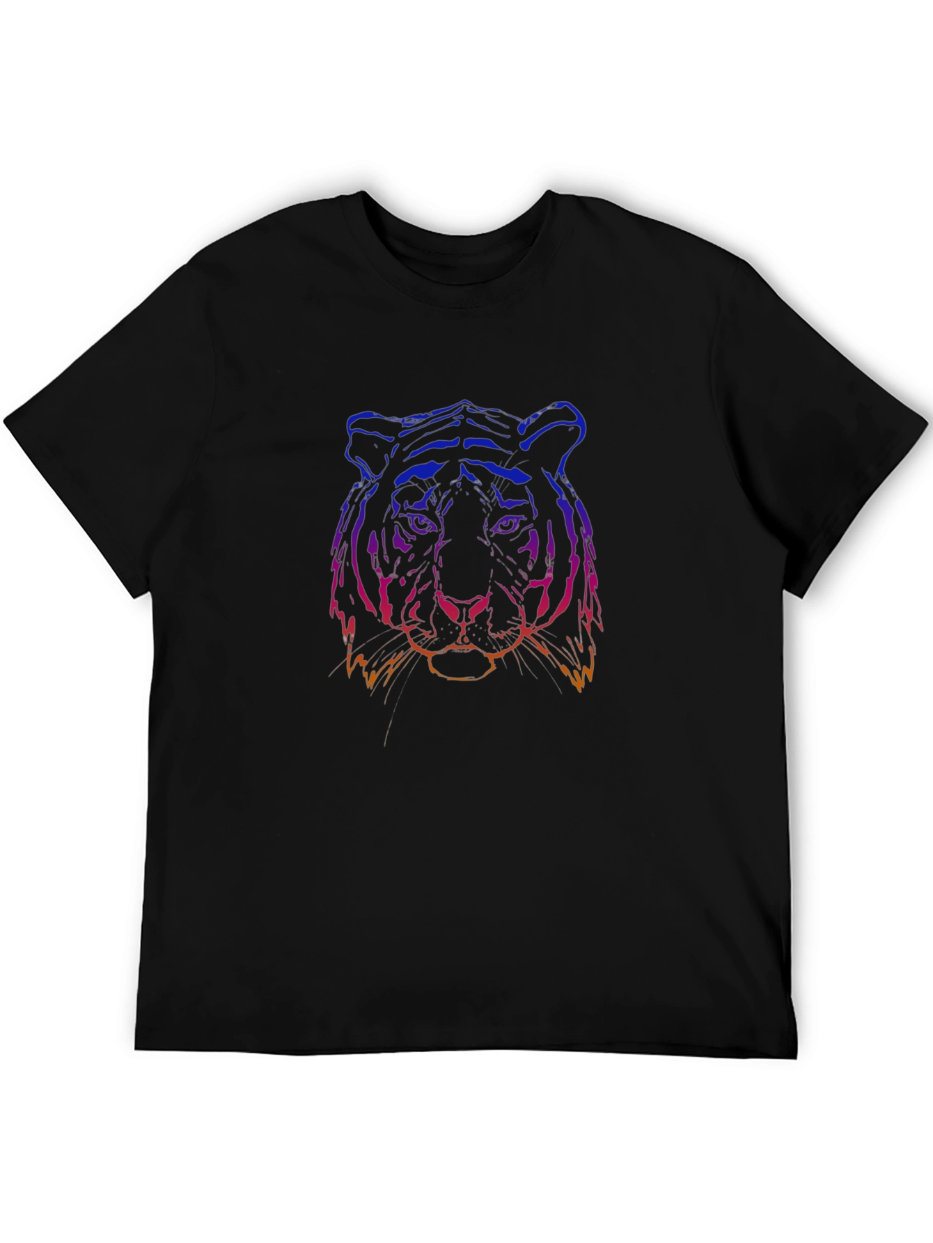 Tiger Graphic Tee - Cool Animal Print T-Shirt