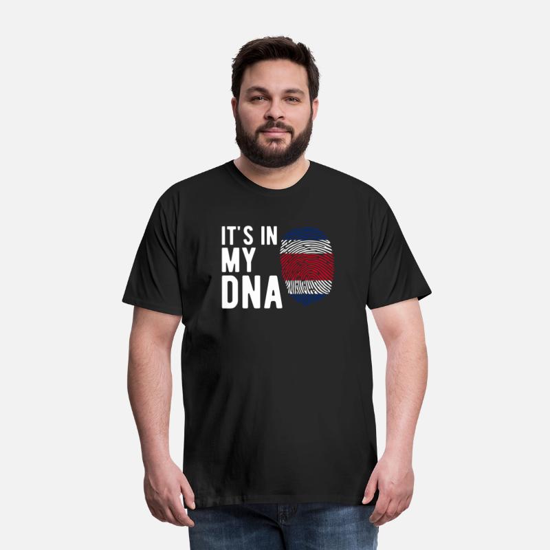 It'S In My Dna Costa Rica Flag Costa Rican