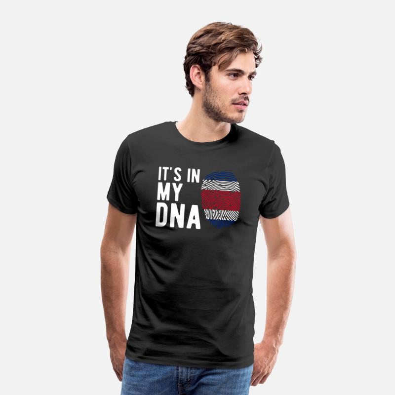 It'S In My Dna Costa Rica Flag Costa Rican