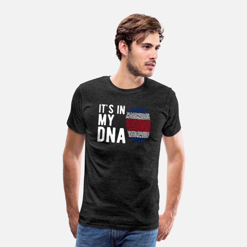 It'S In My Dna Costa Rica Flag Costa Rican