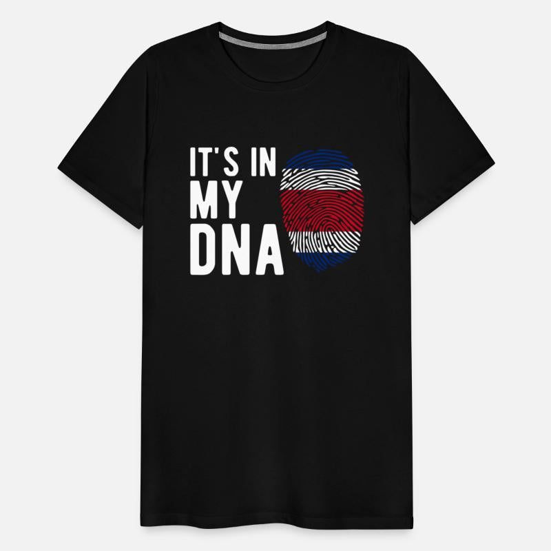 It'S In My Dna Costa Rica Flag Costa Rican