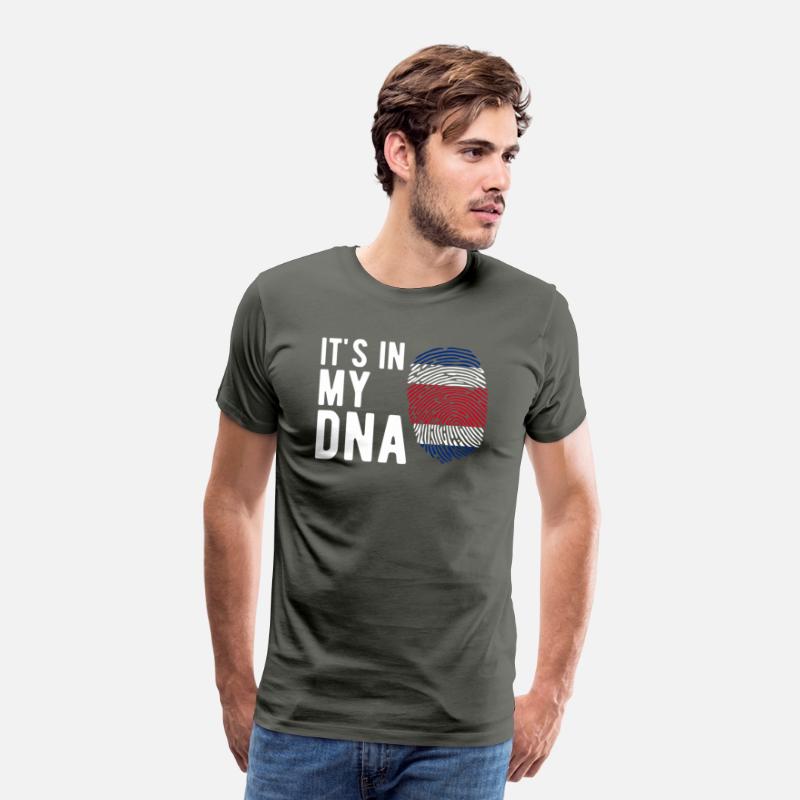 It'S In My Dna Costa Rica Flag Costa Rican