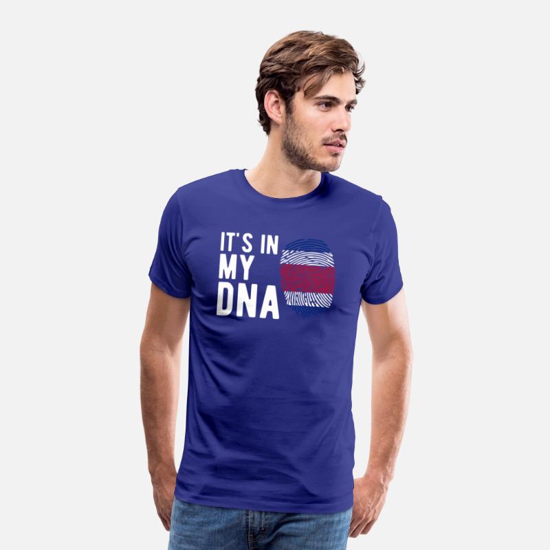 It'S In My Dna Costa Rica Flag Costa Rican