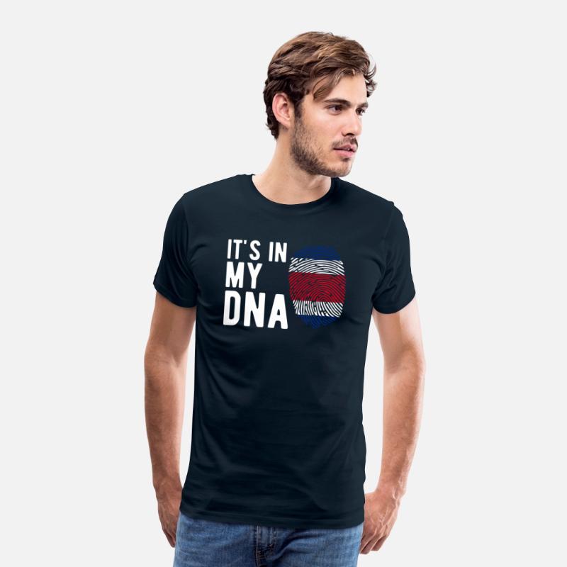 It'S In My Dna Costa Rica Flag Costa Rican