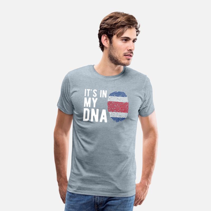 It'S In My Dna Costa Rica Flag Costa Rican