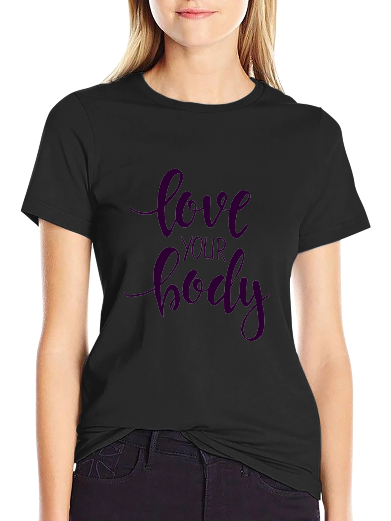 Love Your Body Graphic T-Shirt