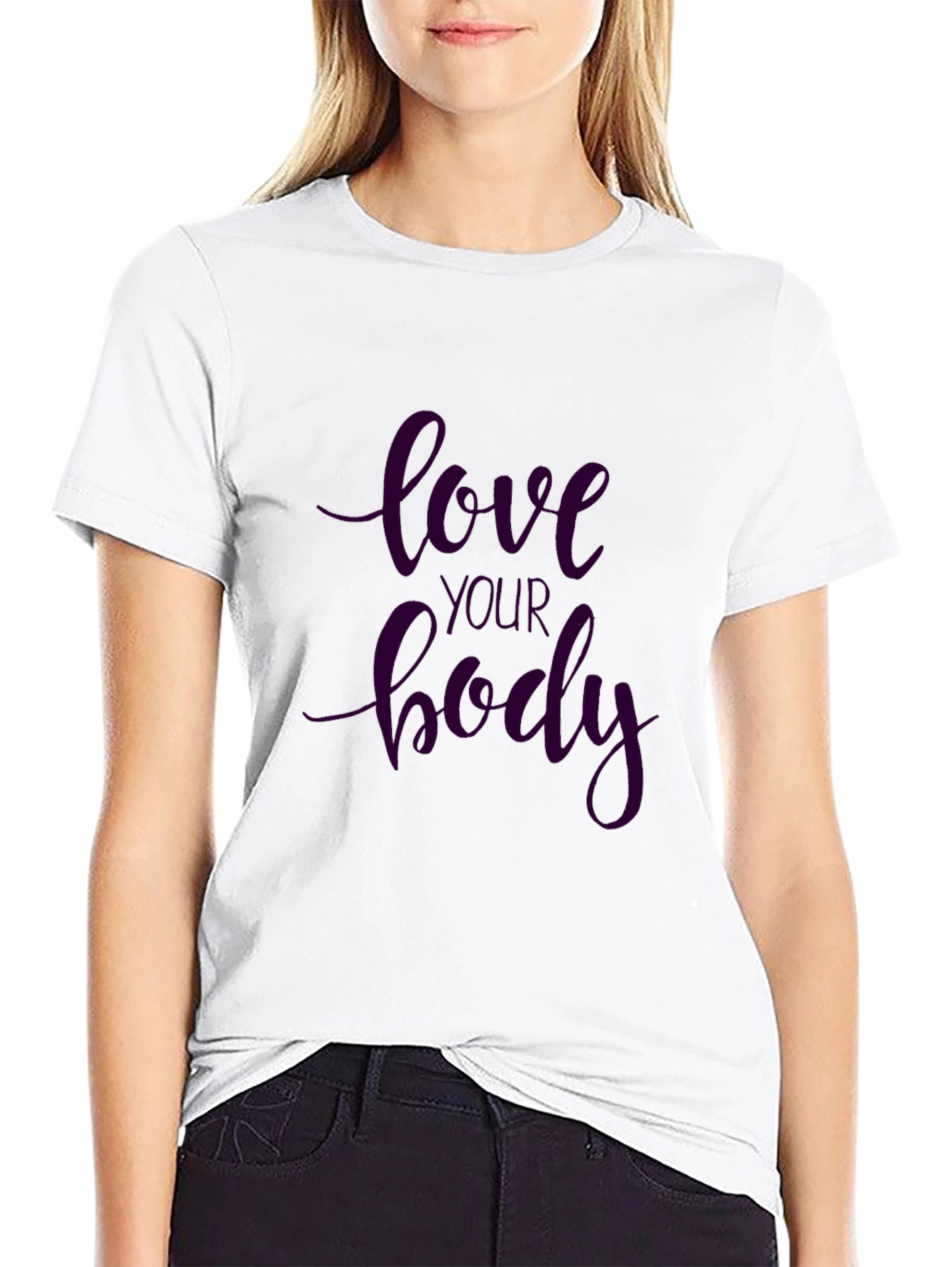 Love Your Body Graphic T-Shirt