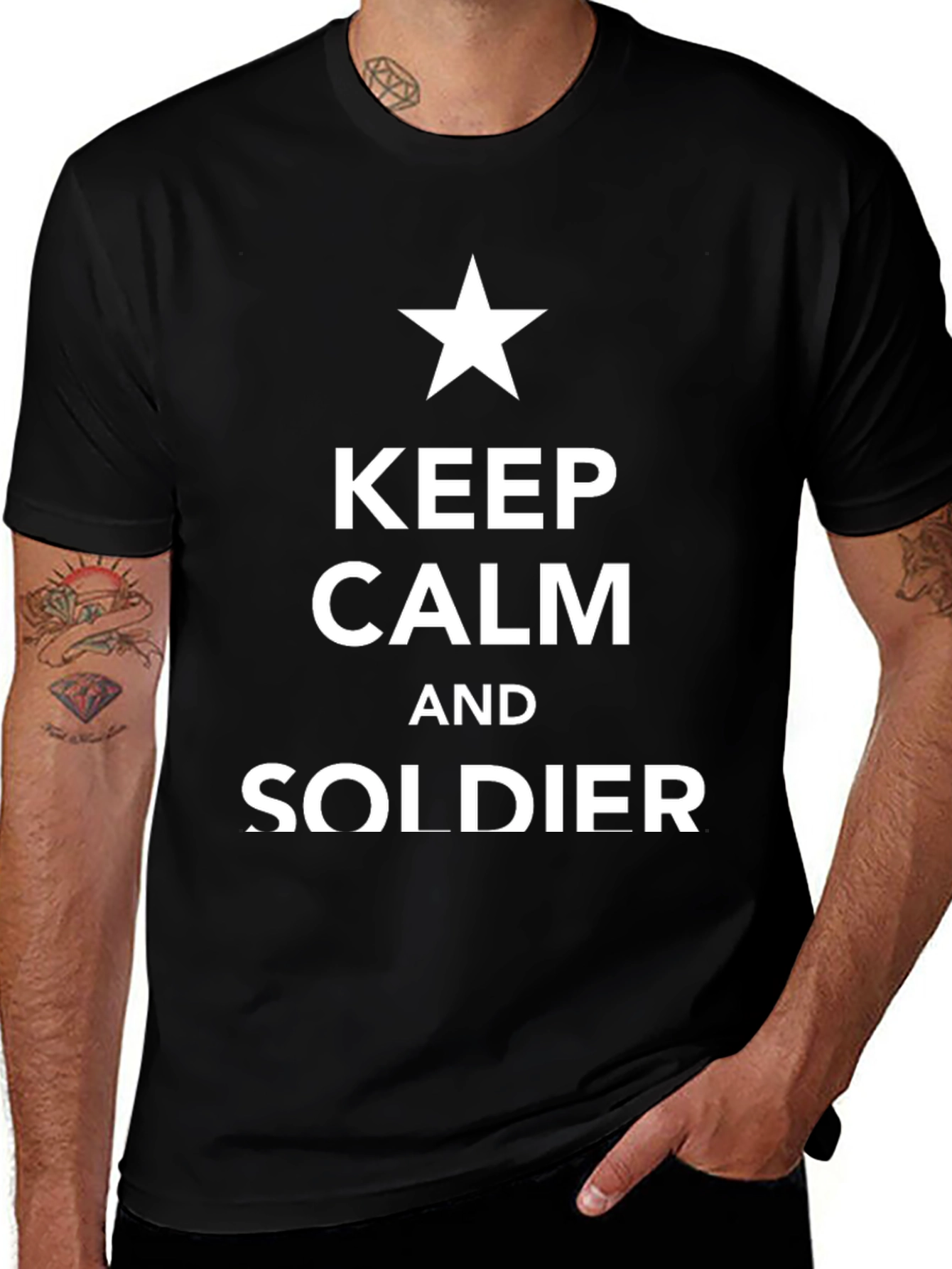 Keep Calm and Soldier T-Shirt