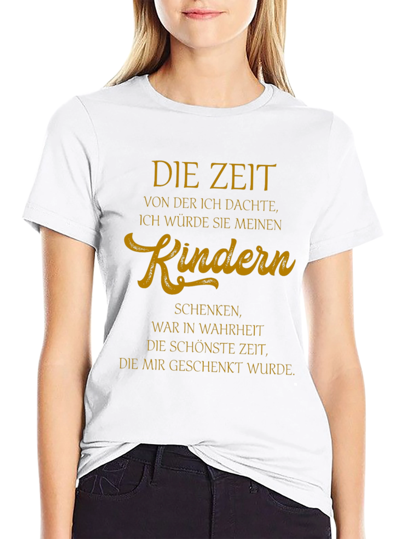 Die Zeit Kind T-Shirt - German Saying Tee