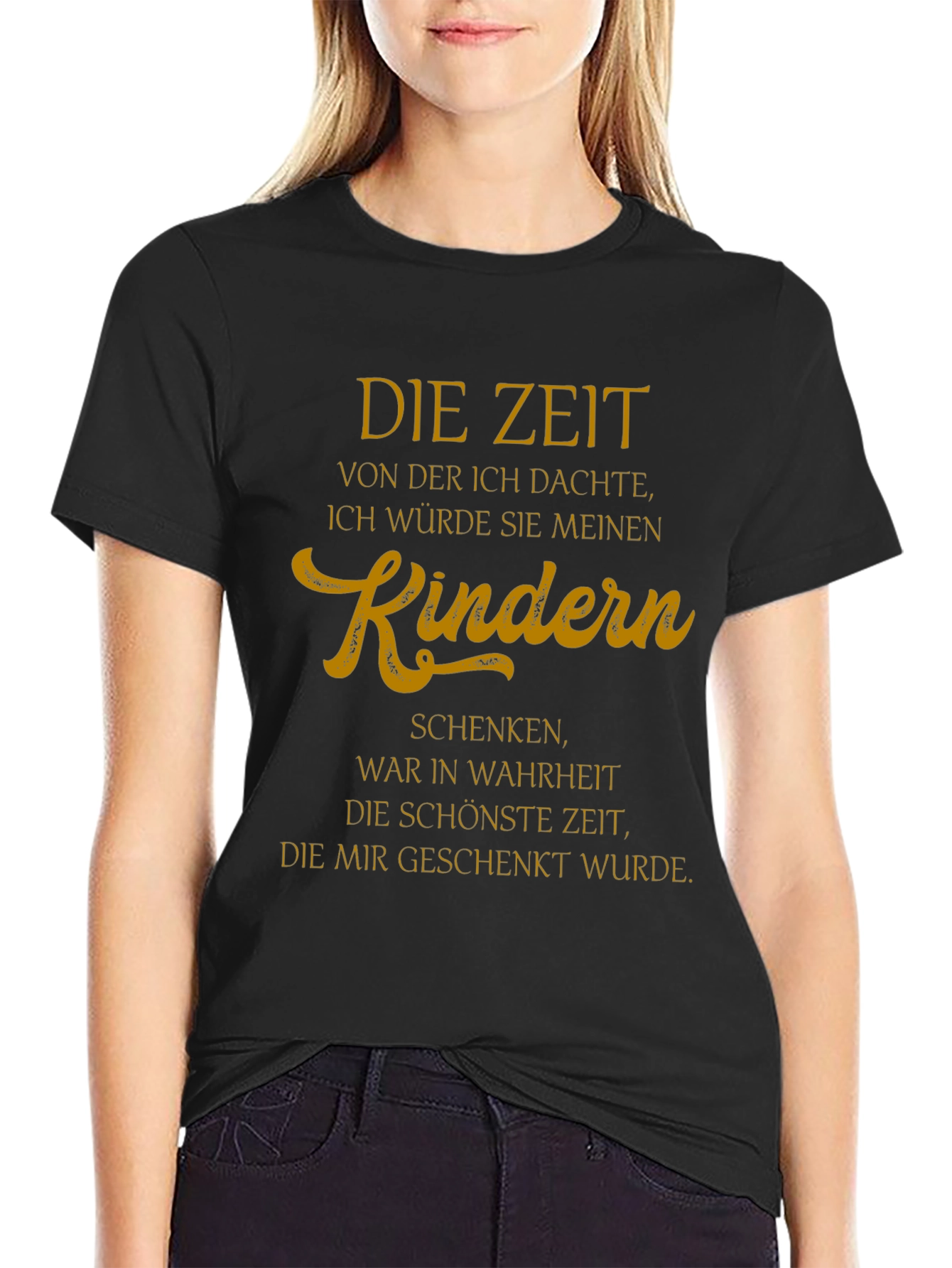 Die Zeit Kind T-Shirt - German Saying Tee