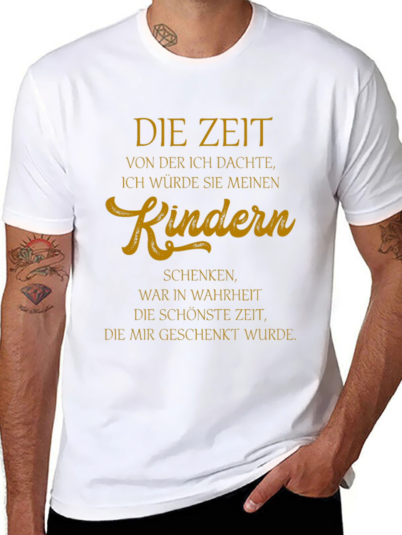 Die Zeit Kind T-Shirt - German Saying Tee